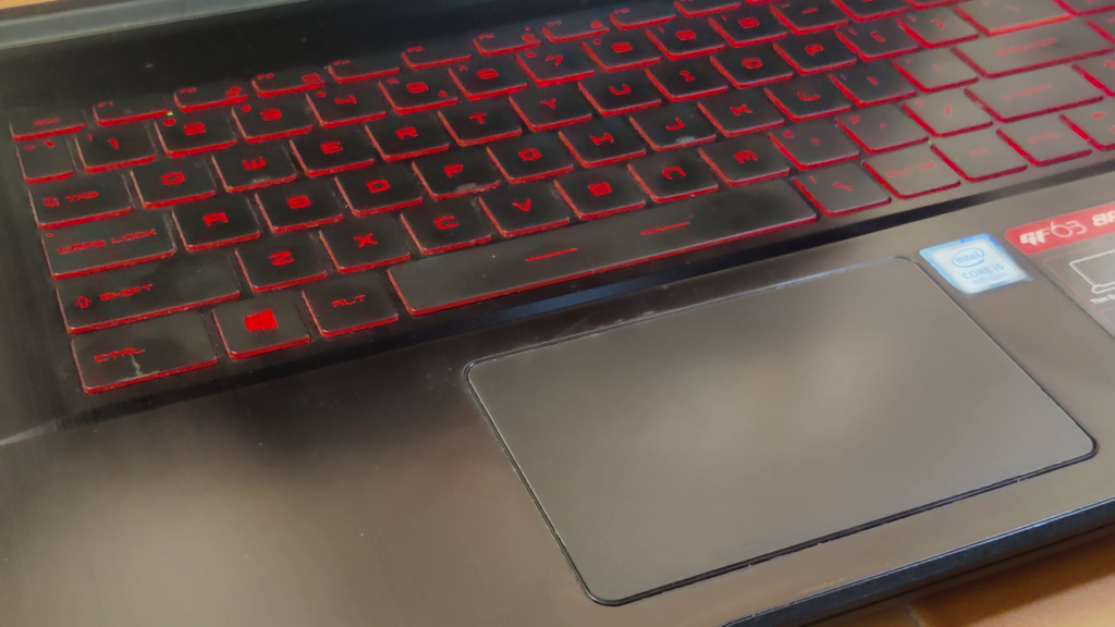 MSI GF63 8RC Keyboard